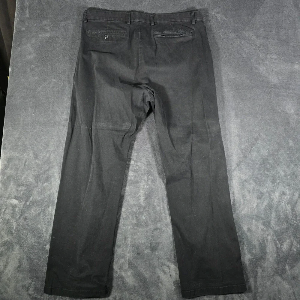Old‎ Navy Ultimate Loose Built-In Flex Black Chino Pants Mens 38x34